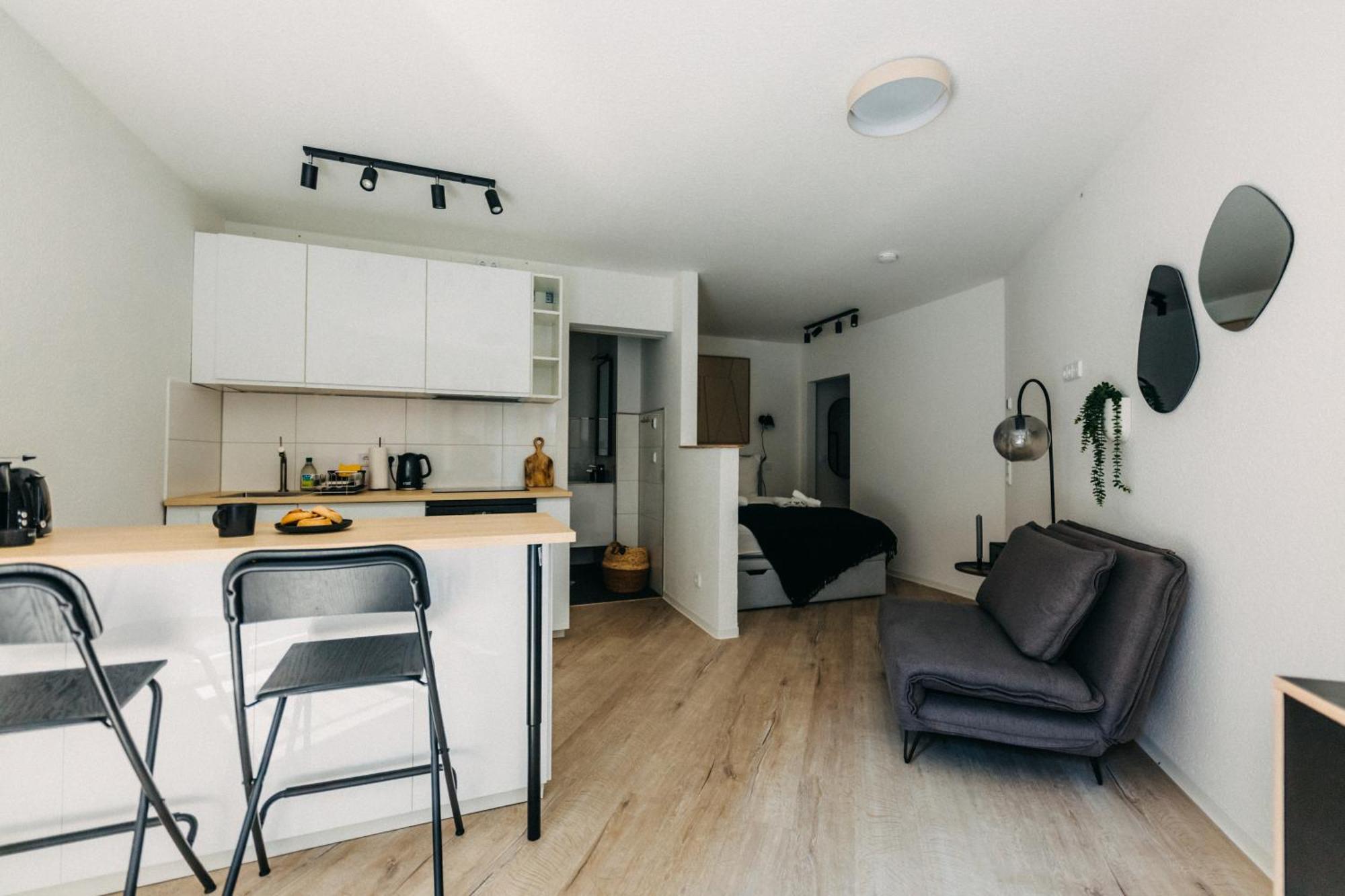 Duesseldorf Boutique-Style Studioapartments Buitenkant foto